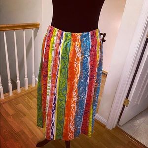 Colorful Cool Print Skirt